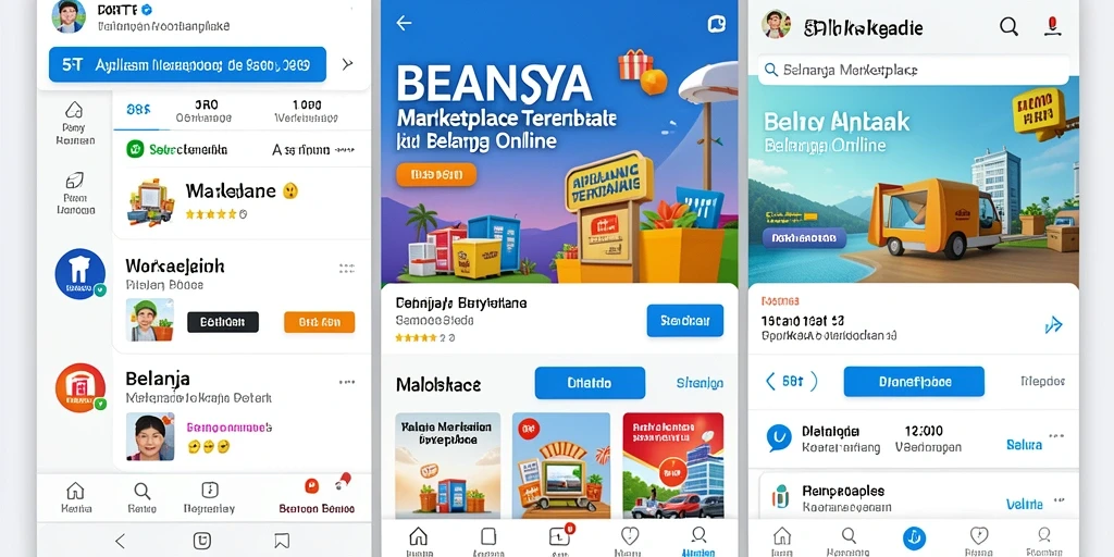 Tampilan antarmuka aplikasi 5RT yang sederhana dan menarik.