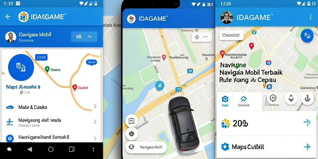 Antarmuka aplikasi IDAGAME yang sederhana dan intuitif.
