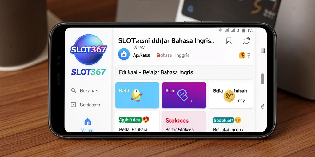 Tampilan antarmuka SLOT367 saat belajar bahasa Inggris yang interaktif.